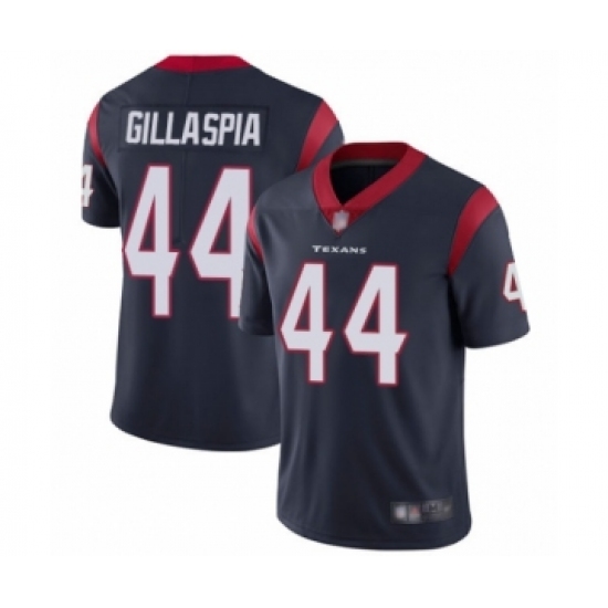 Men's Houston Texans #44 Cullen Gillaspia Navy Blue Team Color Vapor Untouchable Limited Player Football Jersey - Ujersey
