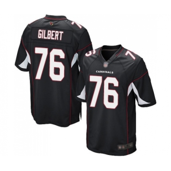 Men's Arizona Cardinals #76 Marcus Gilbert Game Black Alternate Football Jersey - Ujersey