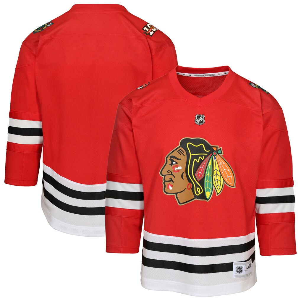 Toddler Chicago Blackhawks Red Centennial Replica Jersey