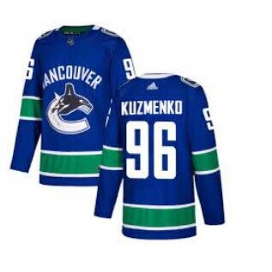 Men's Vancouver Canucks #96 Andrei Kuzmenko Fanatics Branded Blue Home Premier Breakaway Player Jersey - Ujersey