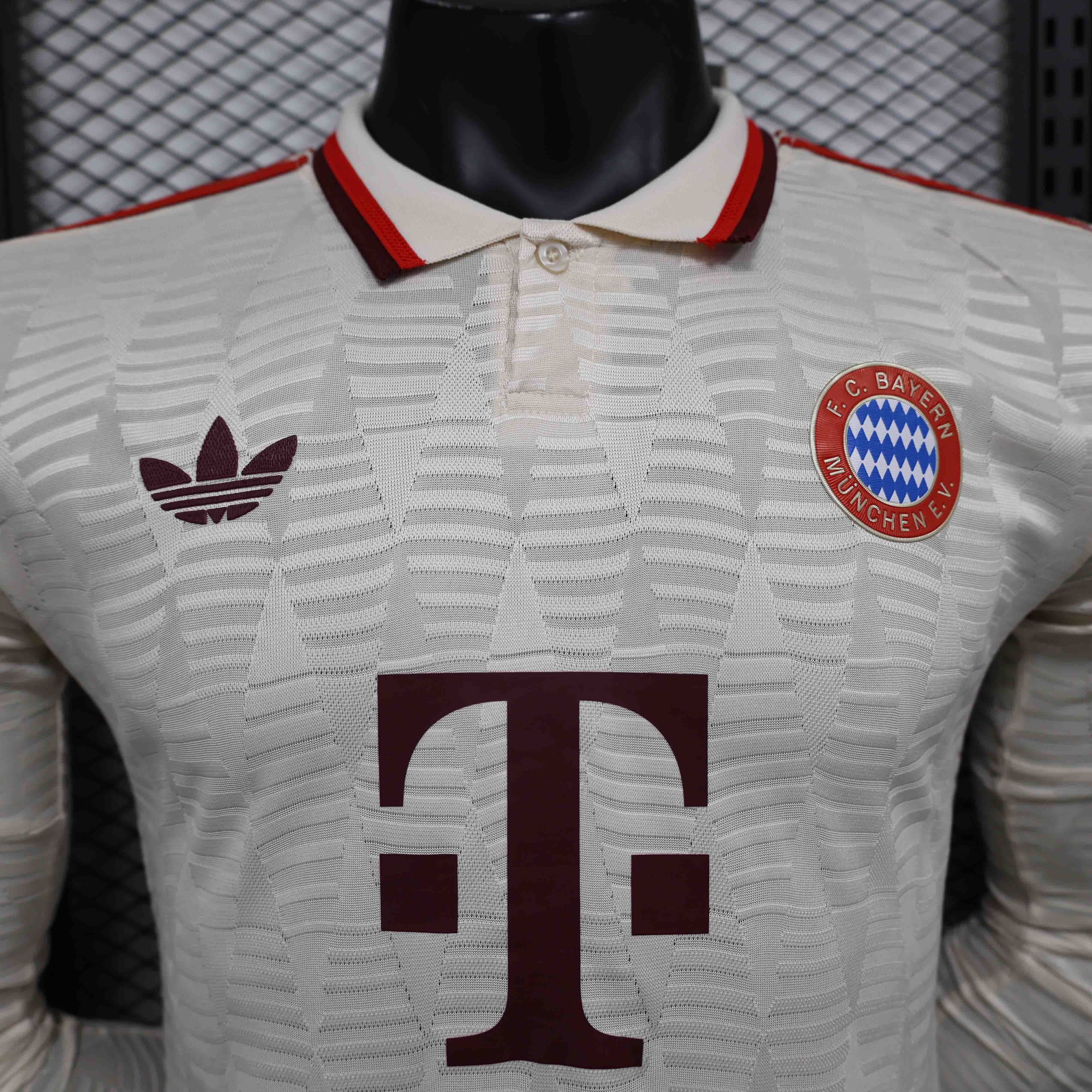 Bayern Munich Third Away Jersey Long Sleeve Player Version 2024/25 - U-jersey