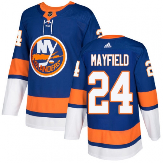 Men's Adidas New York Islanders #24 Scott Mayfield Premier Royal Blue Home NHL Jersey - Ujersey