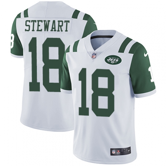 Youth Nike New York Jets #18 ArDarius Stewart Elite White NFL Jersey - Ujersey