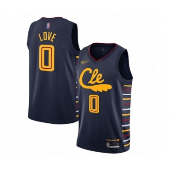 Youth Cleveland Cavaliers #0 Kevin Love Swingman Navy Basketball Jersey - 2019 20 City Edition - Ujersey