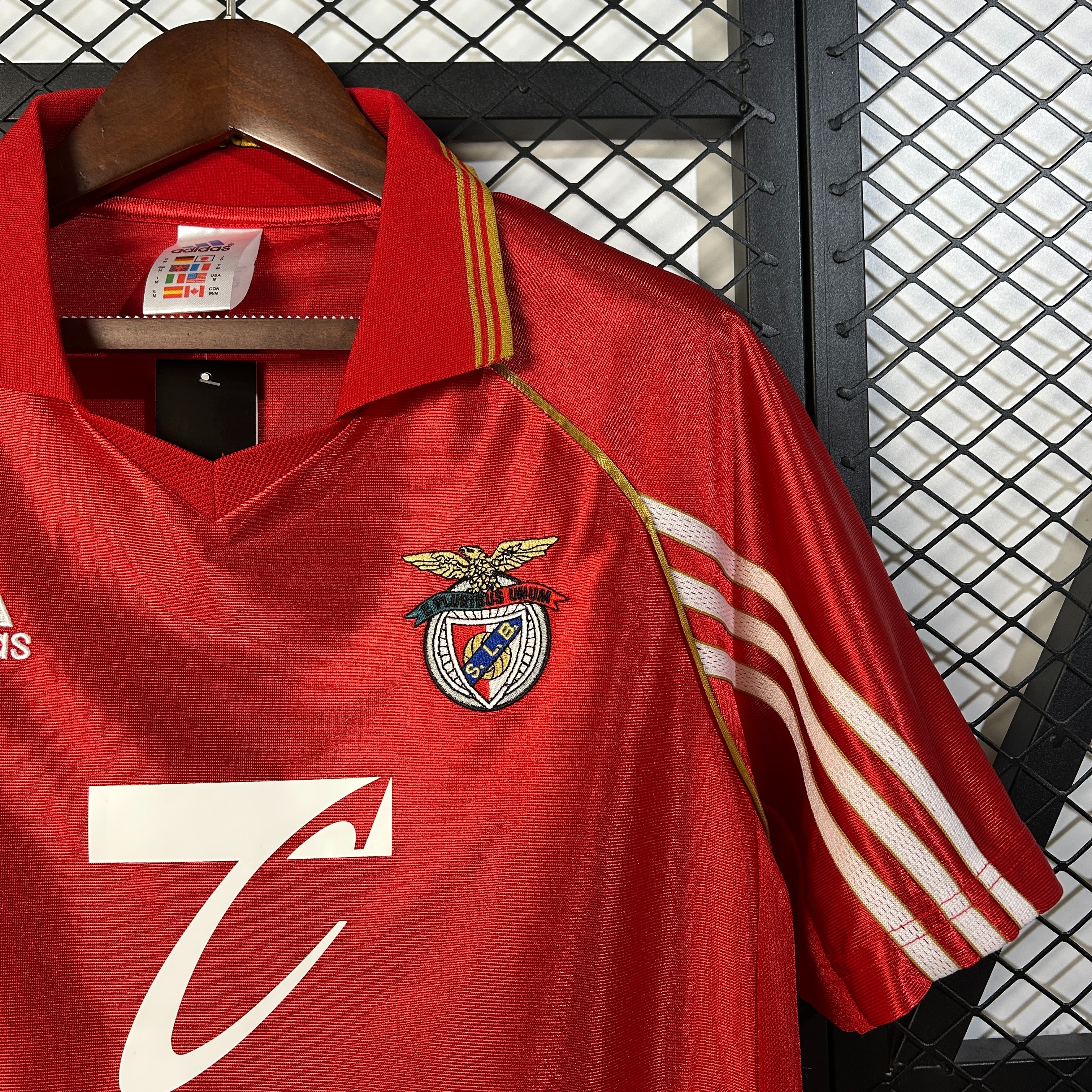 Benfica Retro Soccer Jersey Home Custom Shirt 1998/1999 - ujerseystore