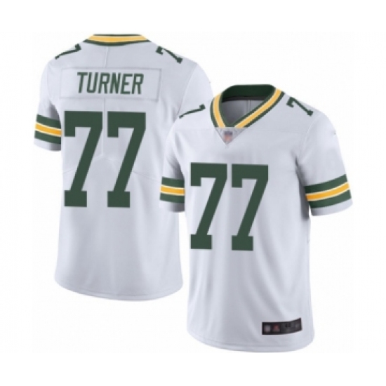 Men's Green Bay Packers #77 Billy Turner White Vapor Untouchable Limited Player Football Jersey - Ujersey