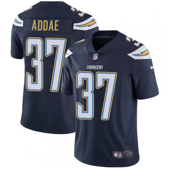 Youth Nike Los Angeles Chargers #37 Jahleel Addae Navy Blue Team Color Vapor Untouchable Limited Player NFL Jersey - Ujersey