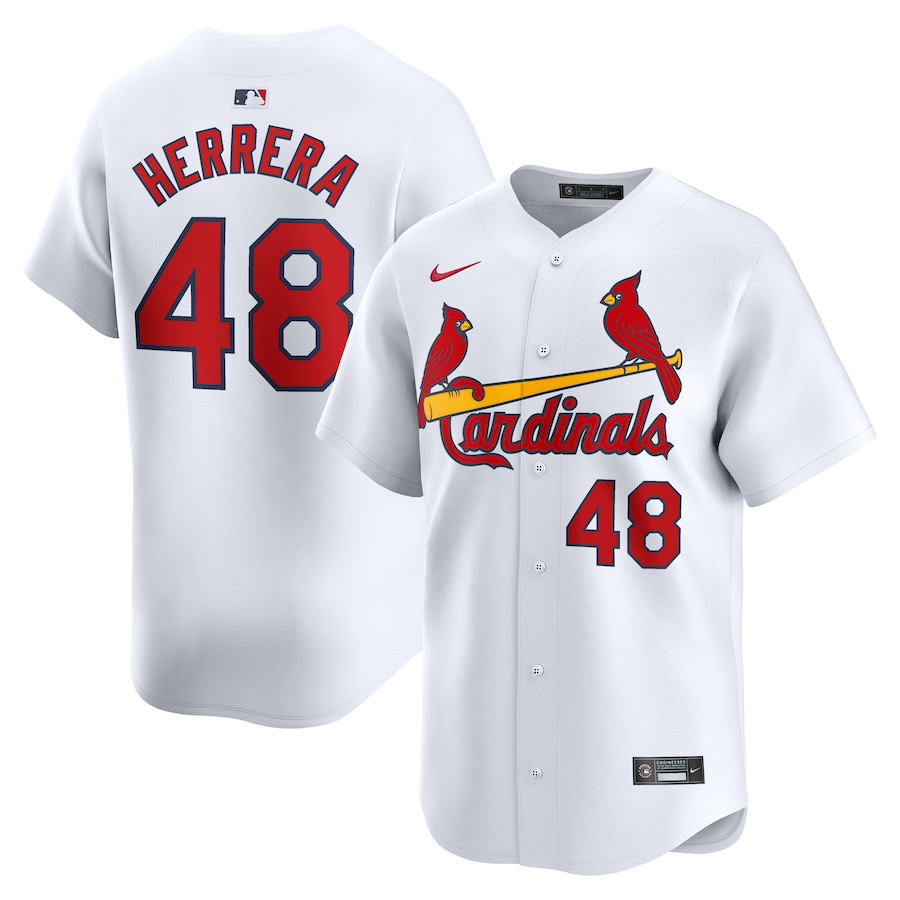 Men's St. Louis Cardinals Iván Herrera Nike White Home Limited Player Jersey - Ujersey NHL