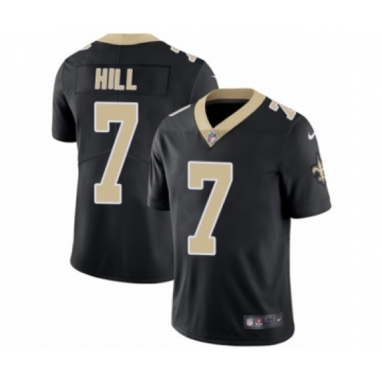 Youth Nike New Orleans Saints #7 Taysom Hill Black Team Color Vapor Untouchable Limited Player NFL Jersey - Ujersey