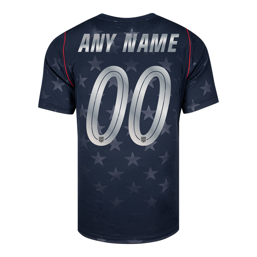 Men's Nike USMNT 2026 Personalized Away Stadium Jersey - Stars
