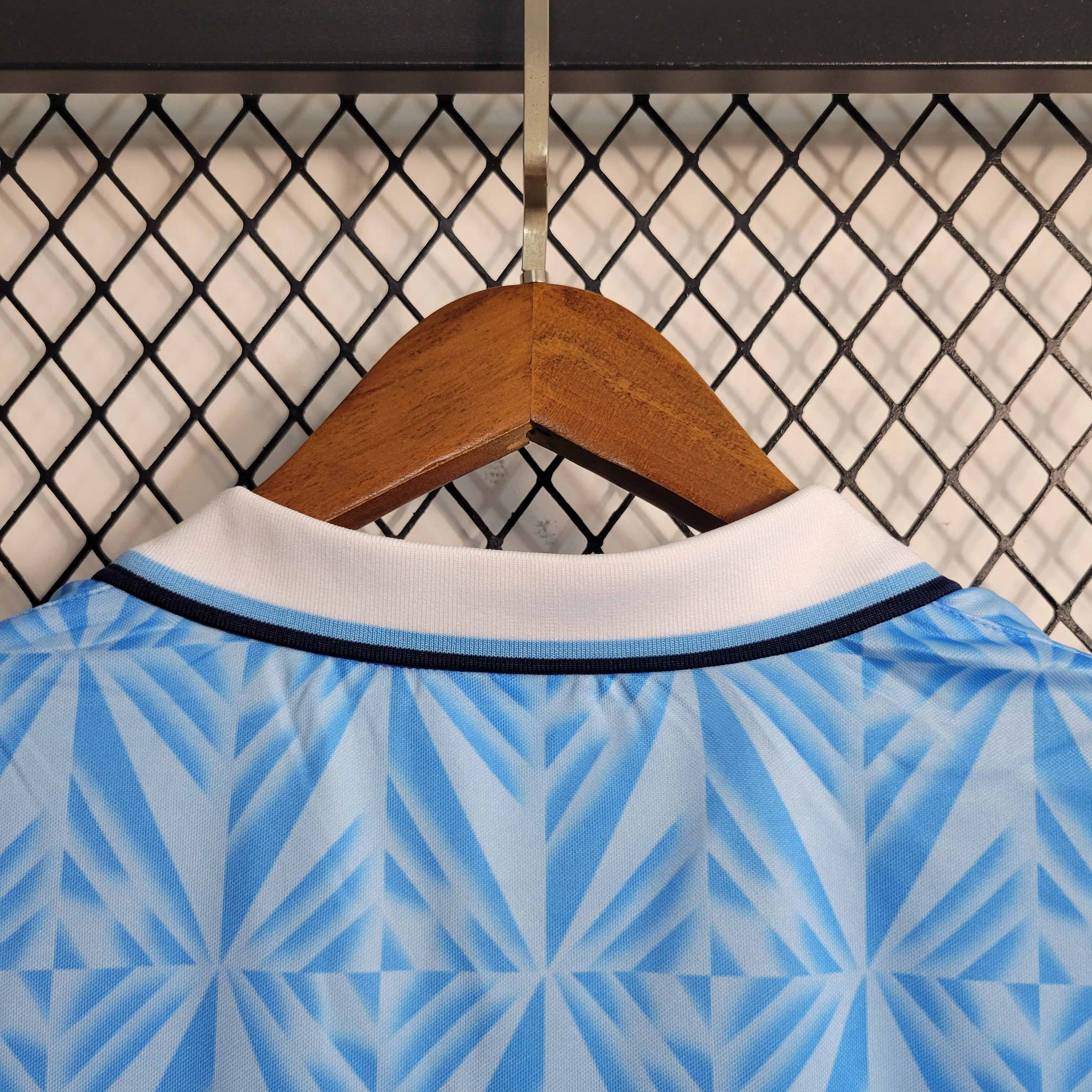 Lazio Retro Soccer Jersey Home Custom Shirt 1991/92 - Ujersey