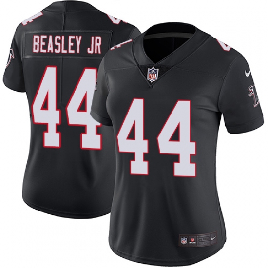 Women's Nike Atlanta Falcons #44 Vic Beasley Black Alternate Vapor Untouchable Limited Player NFL Jersey - Ujersey
