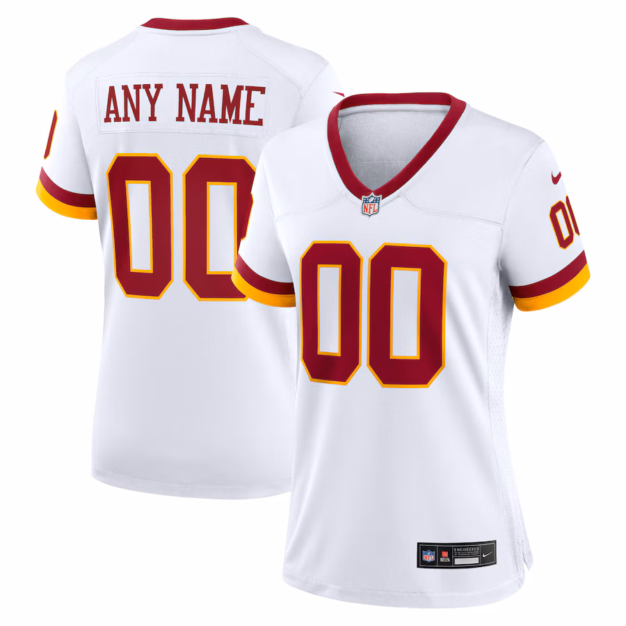 Women's Washington Commanders Nike White Super Bowl Era Custom Game Jersey - Ujersey