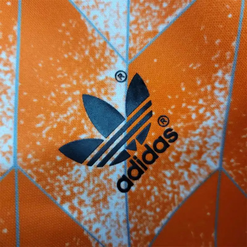 Netherlands Retro Jersey Custom Home Soccer Jersey 1988 - ujerseystore