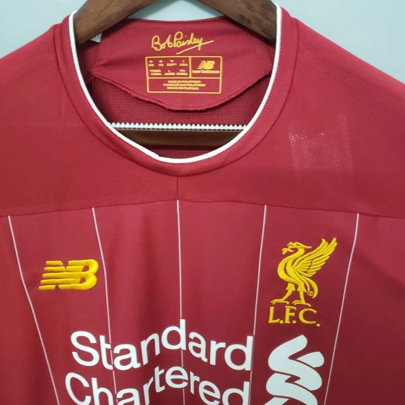 Liverpool Retro Football Jersey Home Custom Shirt 2019/20 - ujerseystore