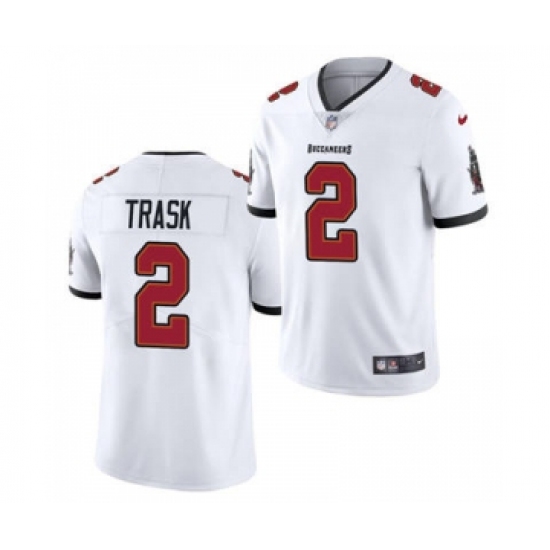 Men's Tampa Bay Buccaneers #2 Kyle Trask 2021 Football Draft White 2021 Vapor Untouchable Limited Jersey - Ujersey