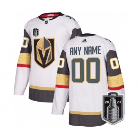 Men's Vegas Golden Knights Active Player Custom White 2023 Stanley Cup Final Stitched Jersey - Ujersey