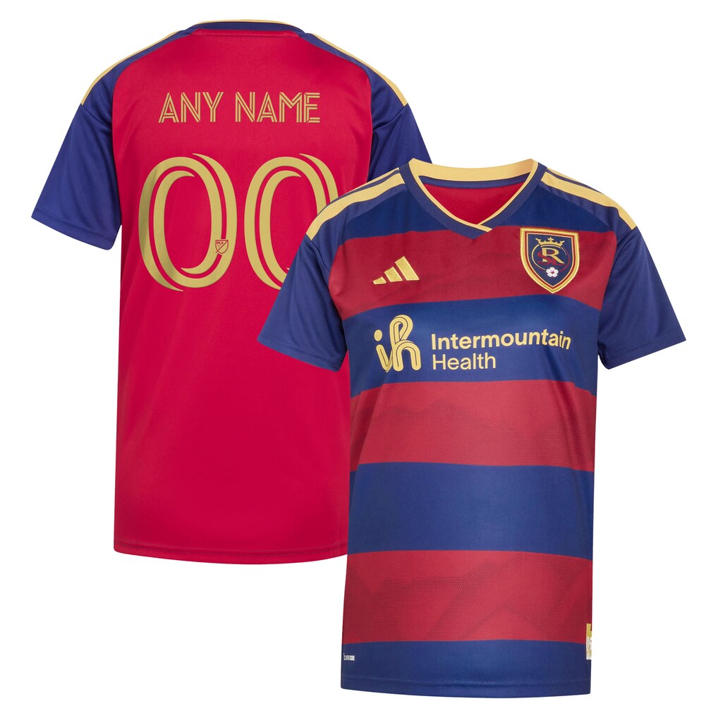 Women's Real Salt Lake adidas Red 2026 The Switchback Replica Custom Jersey - Ujersey