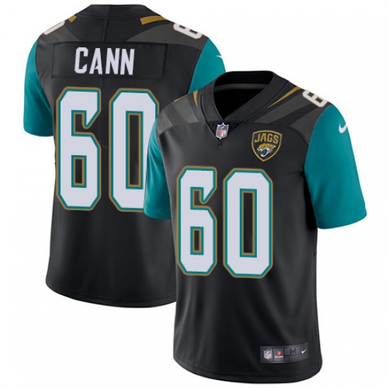 Youth Nike Jacksonville Jaguars #60 A. J. Cann Black Alternate Vapor Untouchable Limited Player NFL Jersey - Ujersey