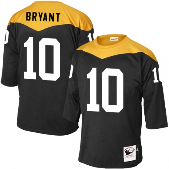 Men's Mitchell and Ness Pittsburgh Steelers #10 Martavis Bryant Elite Black 1967 Home Throwback NFL Jersey - Ujersey