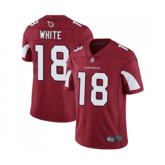 Men's Arizona Cardinals #18 Kevin White Red Team Color Vapor Untouchable Limited Player Football Jersey - Ujersey