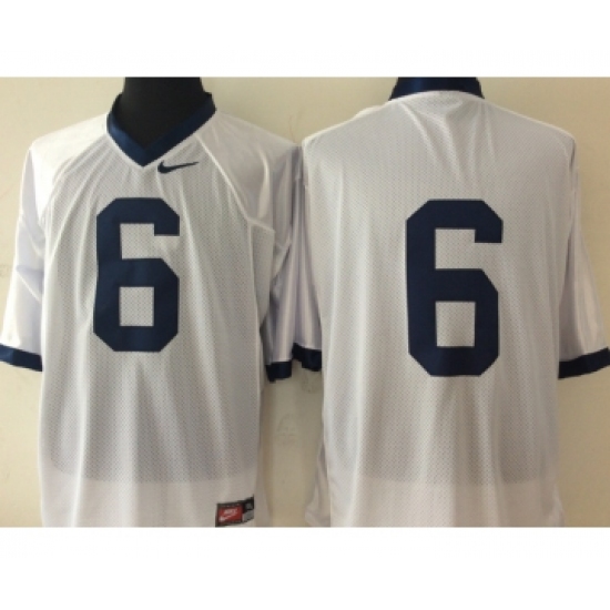 Penn State Nittany Lions 6 Gerald Hodges White College Football Jersey - Ujersey