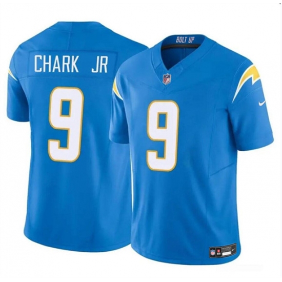 Men's Los Angeles Chargers #9 DJ Chark Jr Blue 2024 F.U.S.E. Vapor Limited Football Stitched Jersey - Ujersey