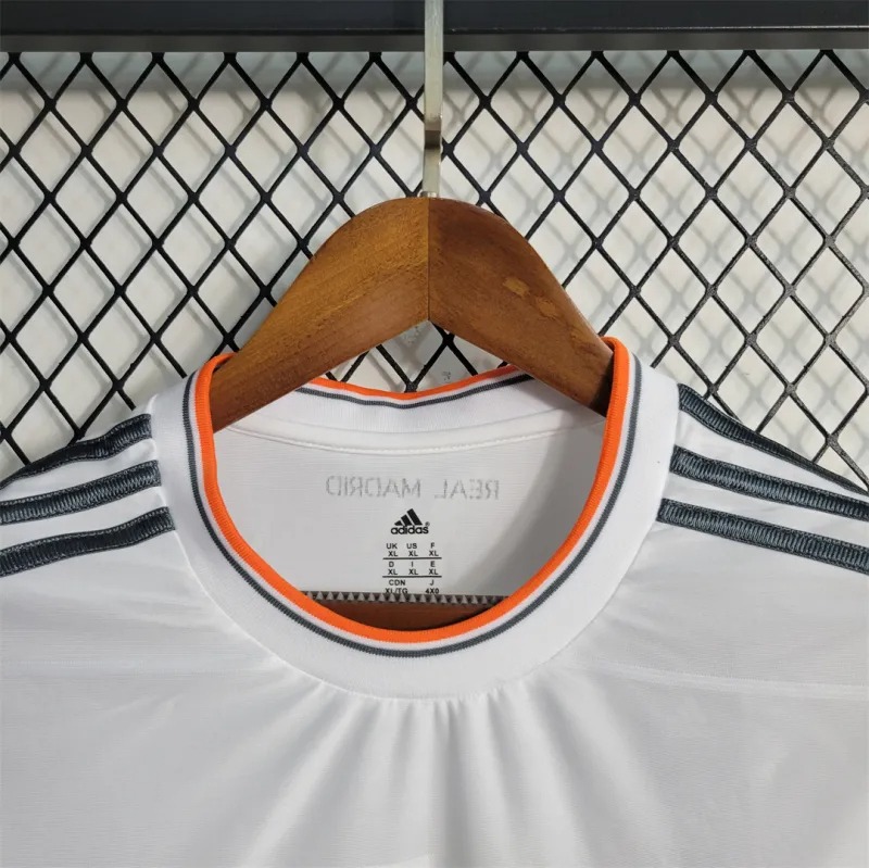 Real Madrid Retro Jersey Home Custom Soccer Shirt 2013/14 - ujerseystore