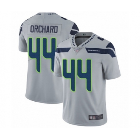 Youth Seattle Seahawks #44 Nate Orchard Grey Alternate Vapor Untouchable Limited Player Football Jersey - Ujersey