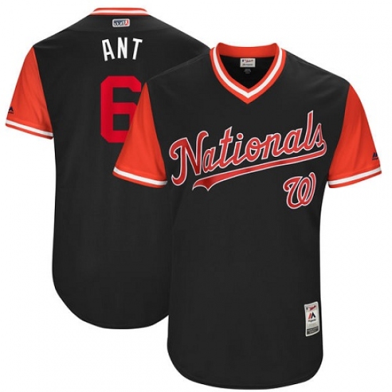 Men's Majestic Washington Nationals #6 Anthony Rendon 