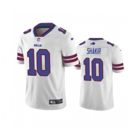 Men's Buffalo Bills #10 Khalil Shakir White Vapor Untouchable Limited Stitched Jersey - Ujersey