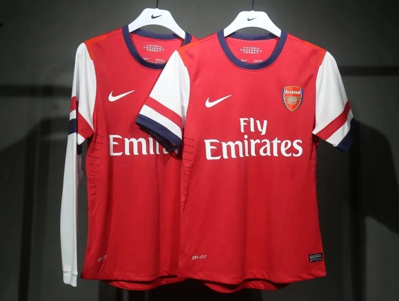 Arsenal Soccer Retro Jersey Home Shirt 2012-13