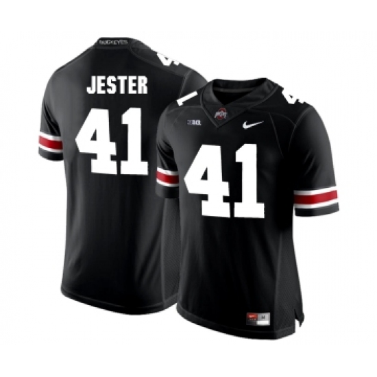 Ohio State Buckeyes 41 Hayden Jester Black College Football Jersey - Ujersey