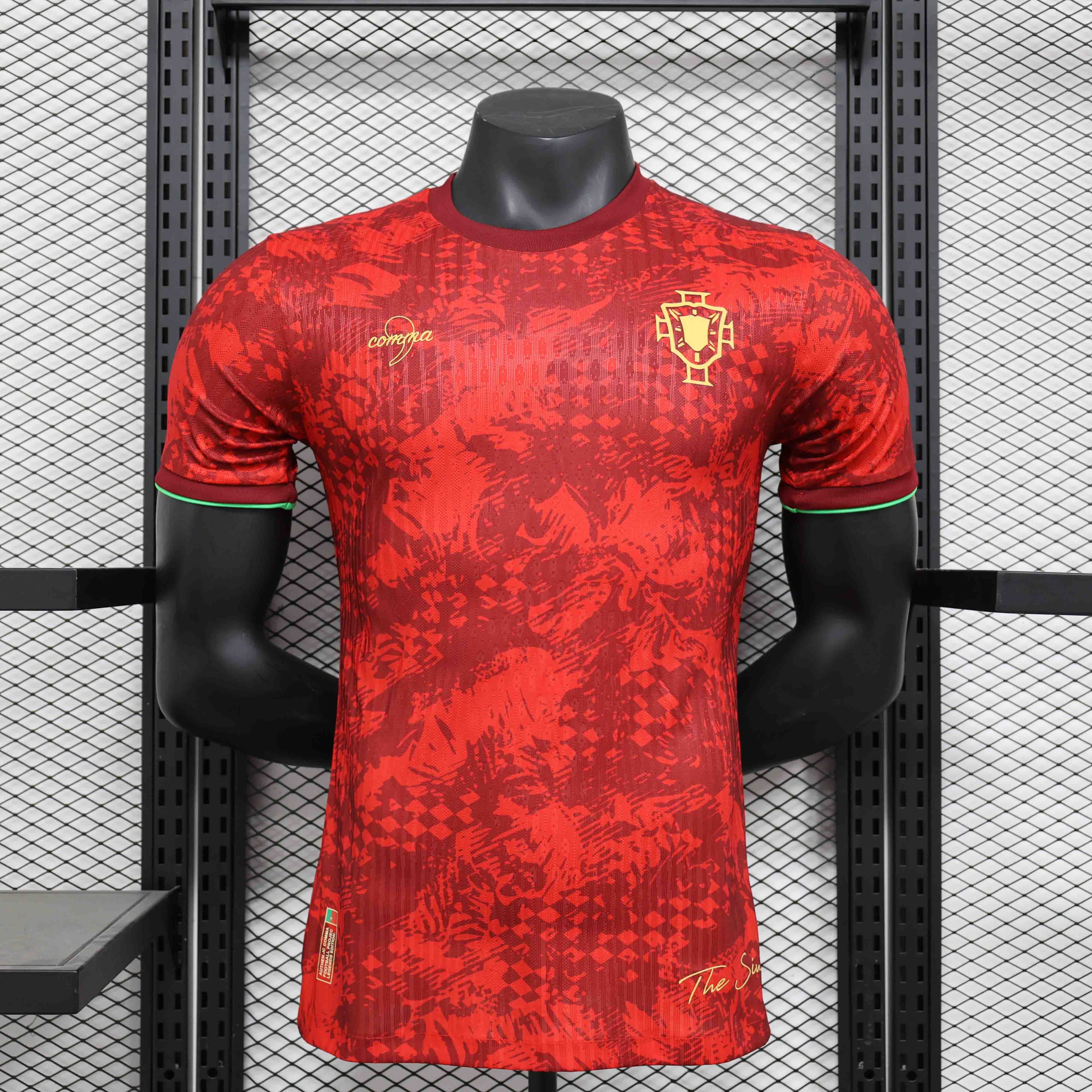 Portugal  Soccer Jersey Training Shirt EURO 2024 - Ujersey NHL