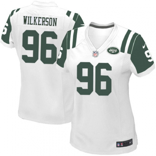 Women's Nike New York Jets #96 Muhammad Wilkerson Game White NFL Jersey - Ujersey