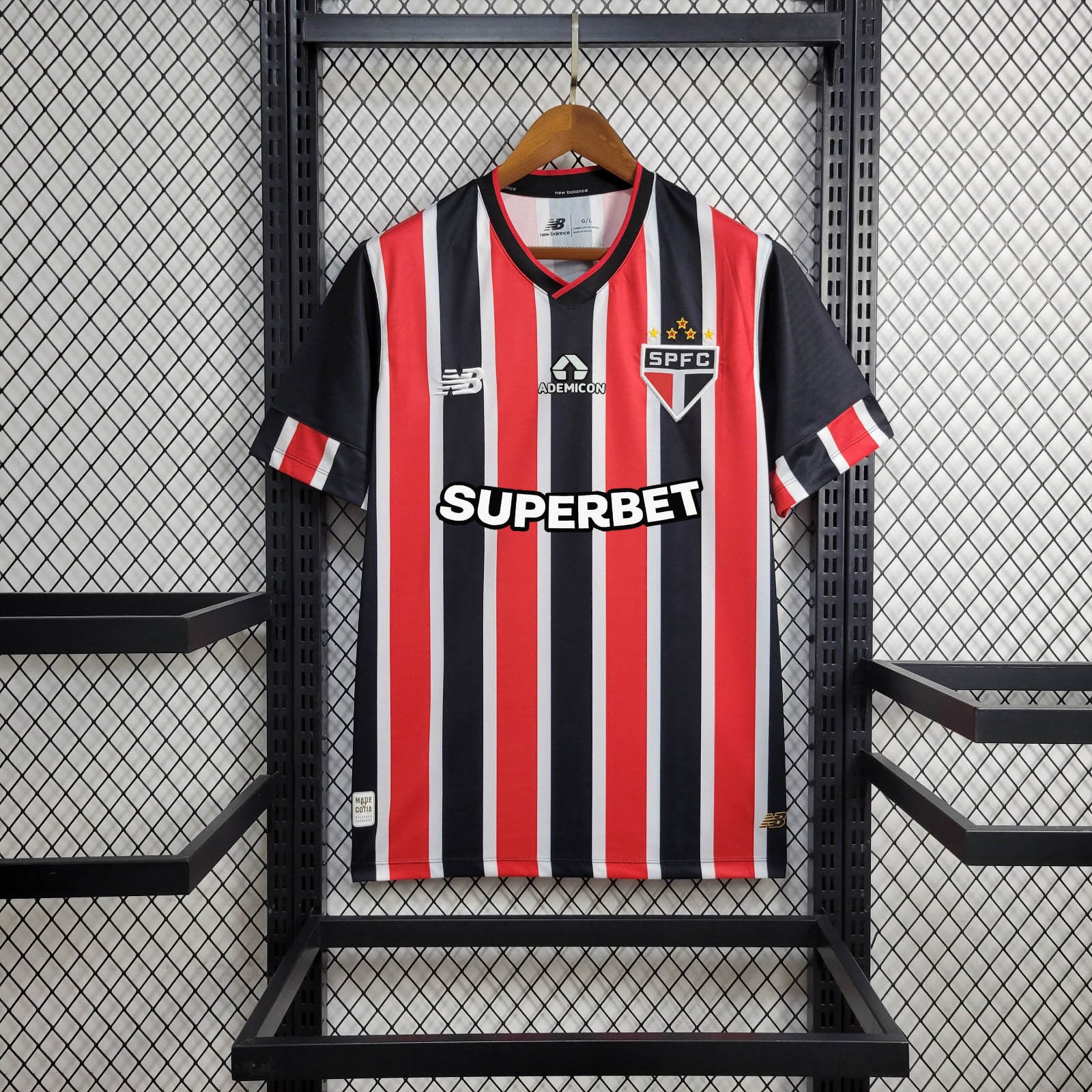 Sao Paulo FC Soccer Jersey Away Custom Shirt 2024 - ujerseystore