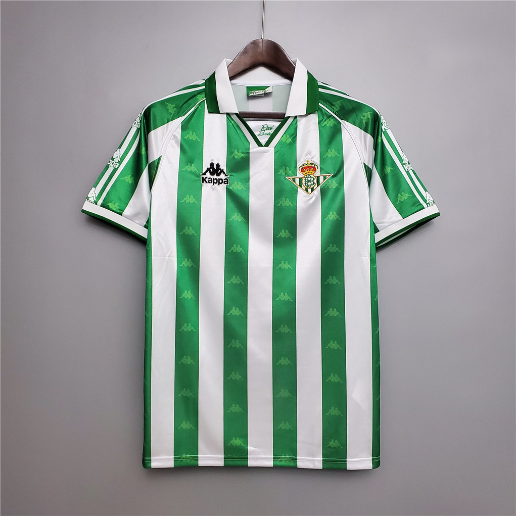 Real Betis Retro Jersey Home Soccer Shirt 1995/97 - Ujersey NHL