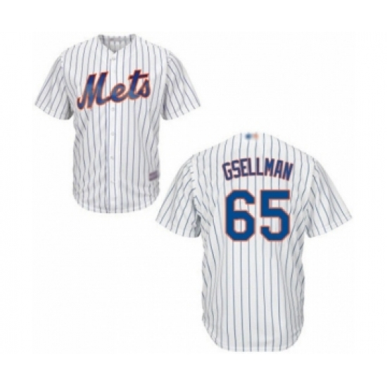 Youth New York Mets #65 Robert Gsellman Authentic White Home Cool Base Baseball Player Jersey - Ujersey