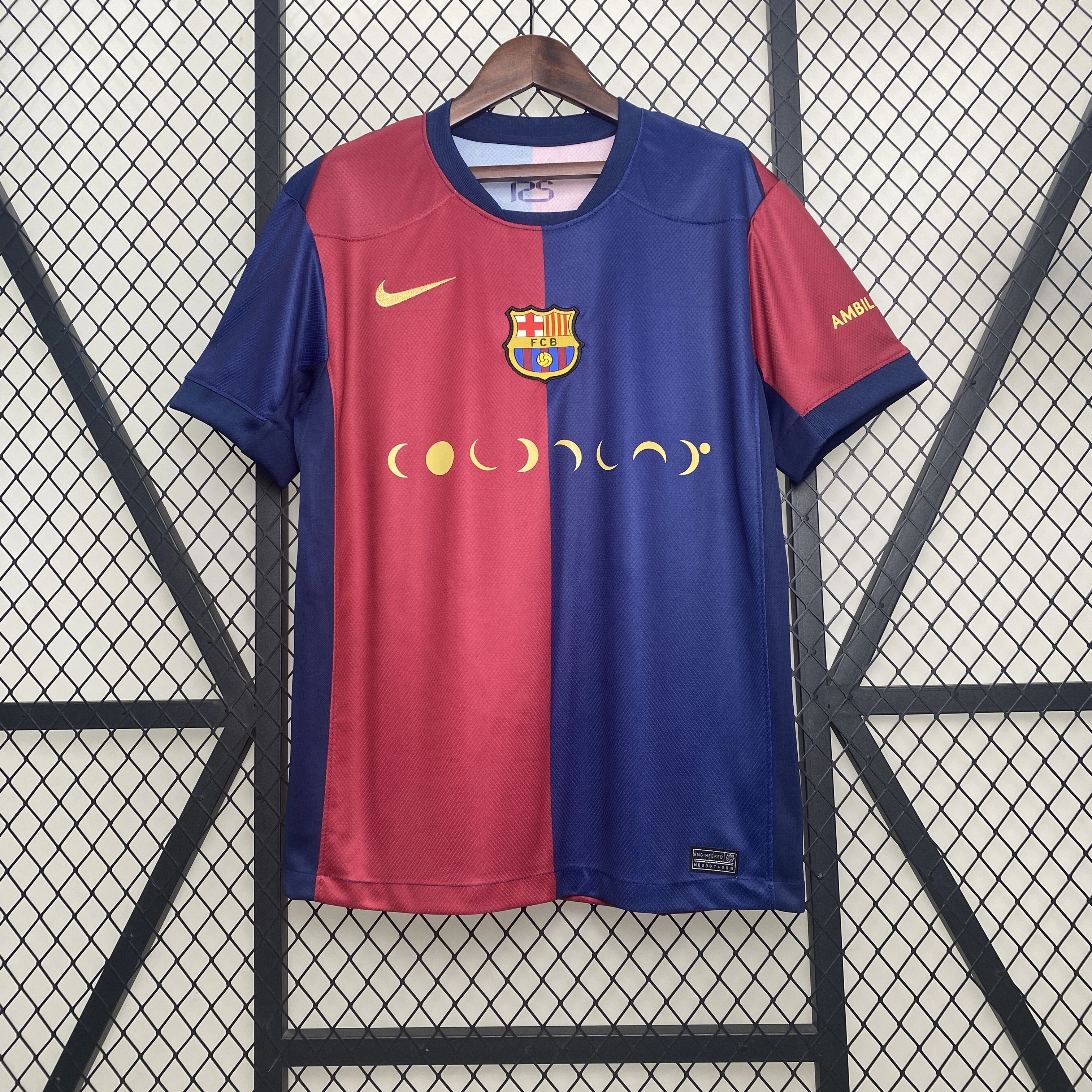 Barcelona Home Soccer Jersey x Coldplay Shirt 2024/25 - Ujersey NHL