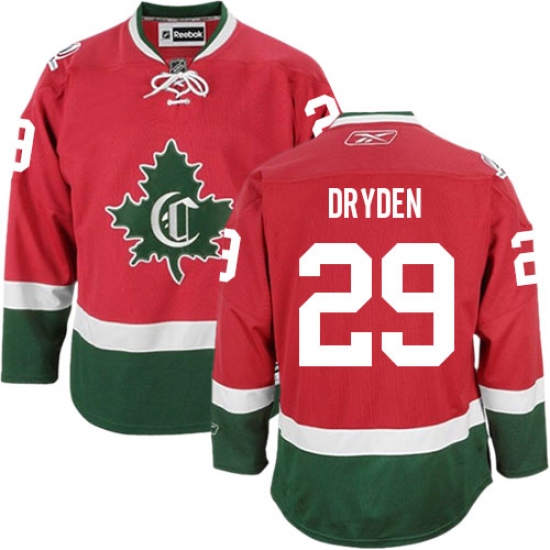 Youth Reebok Montreal Canadiens #29 Ken Dryden Authentic Red New CD NHL Jersey - Ujersey