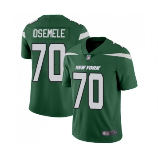 Youth New York Jets #70 Kelechi Osemele Green Team Color Vapor Untouchable Limited Player Football Jersey - Ujersey