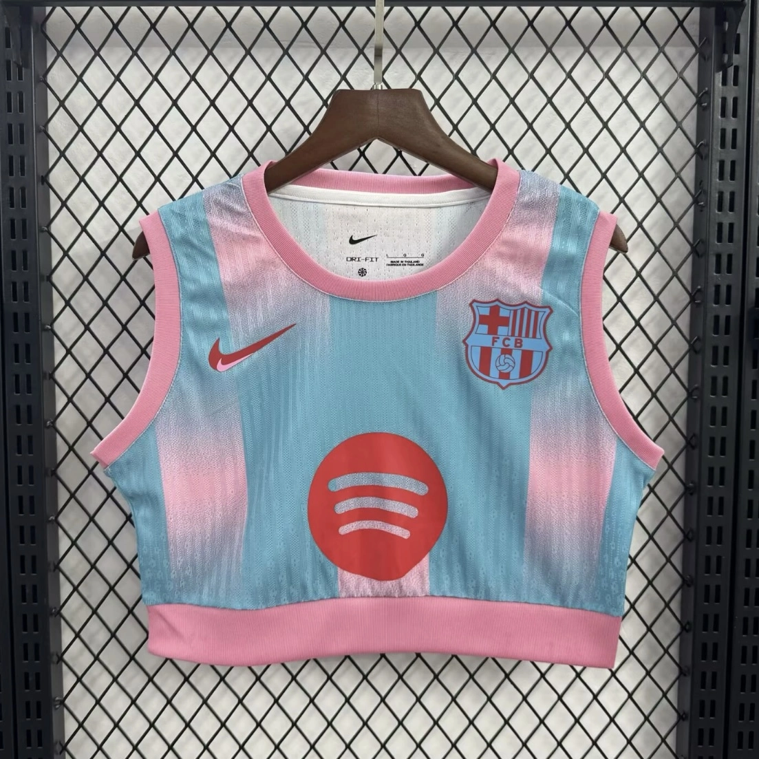 Barcelona Women's Vest Special Edition Soccer Jersey 2025/26 - Ujersey NHL