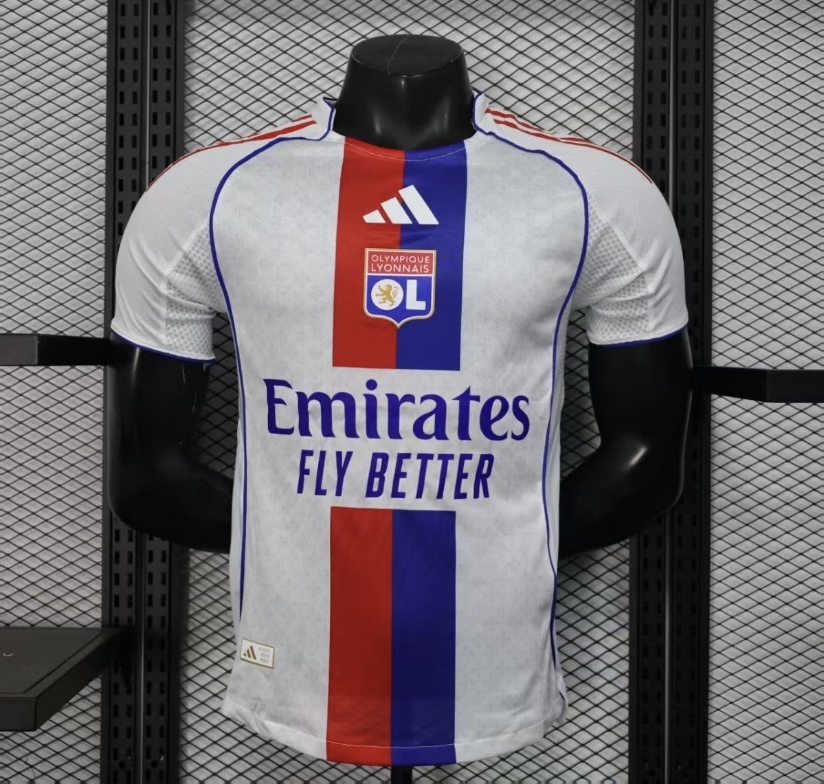 Olympique Lyonnais Soccer Jersey Home Shirt 2025-26 - U-jersey