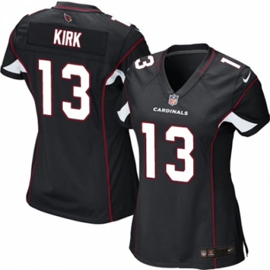 Women's Nike Arizona Cardinals #13 Christian Kirk Game Black Alternate NFL Jersey - Ujersey