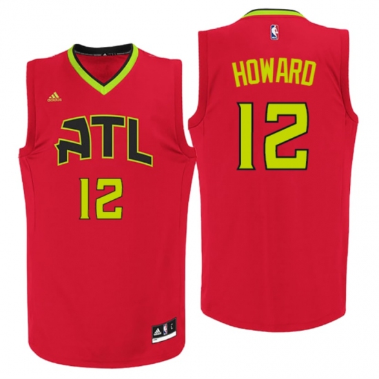 Atlanta Hawks #12 Dwight Howard Alternative Red New Swingman Jersey - Ujersey