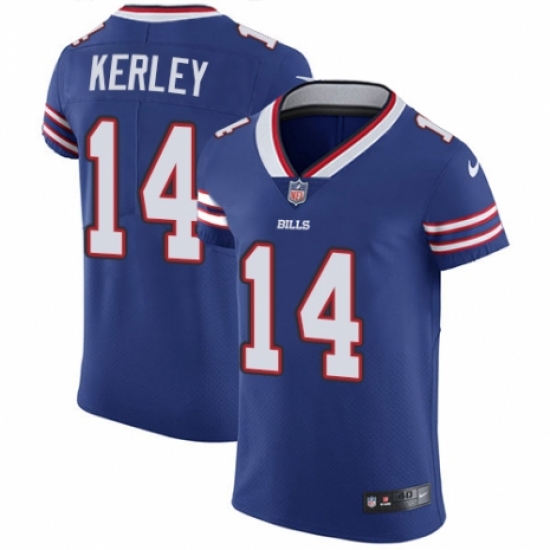 Men's Nike Buffalo Bills #14 Jeremy Kerley Royal Blue Team Color Vapor Untouchable Elite Player NFL Jersey - Ujersey