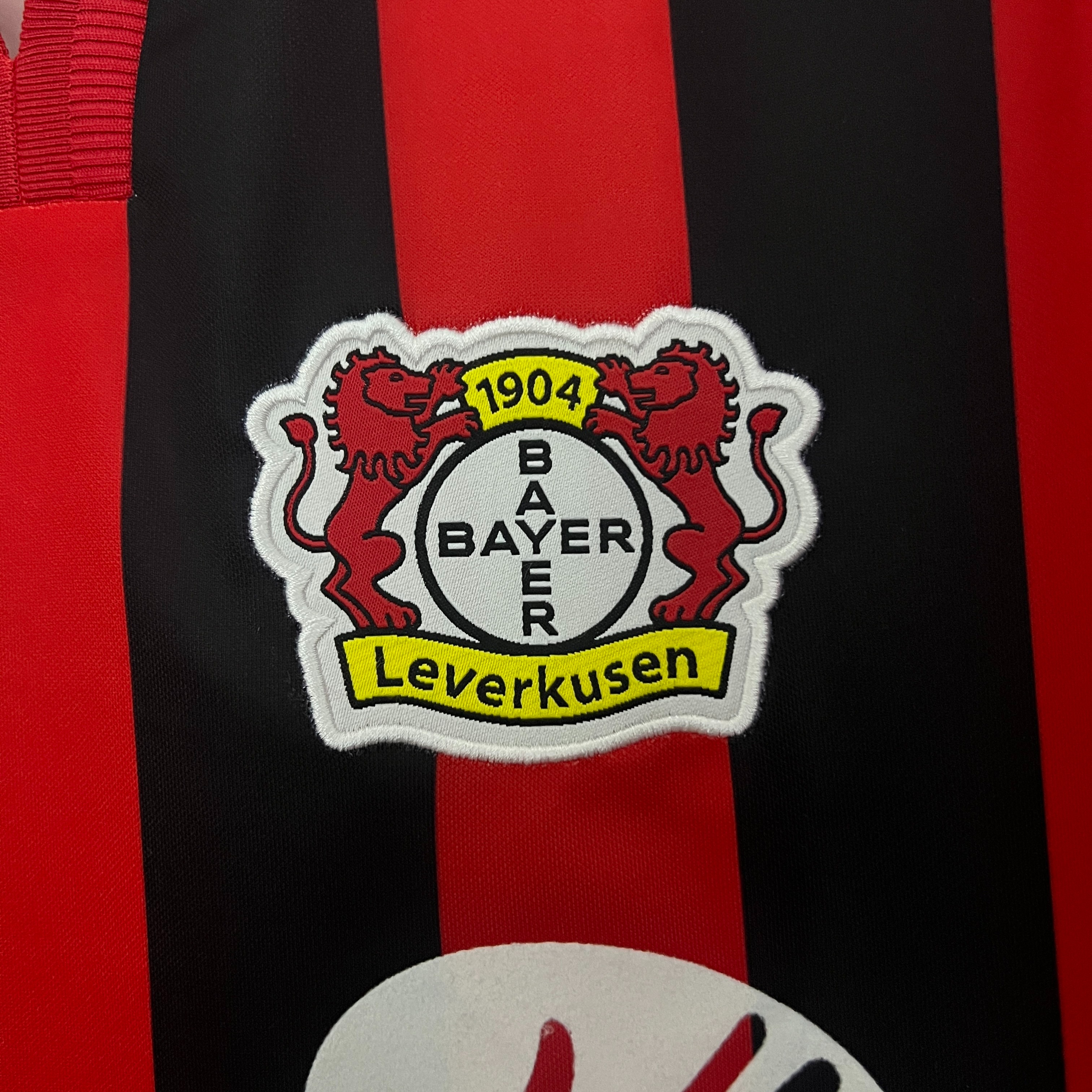 Bayer 04 Leverkusen Retro Soccer Jersey Home Custom Shirt 2001/02 - ujerseystore