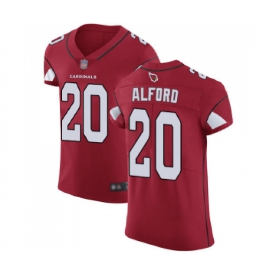 Men's Arizona Cardinals #20 Robert Alford Red Team Color Vapor Untouchable Elite Player Football Jersey - Ujersey