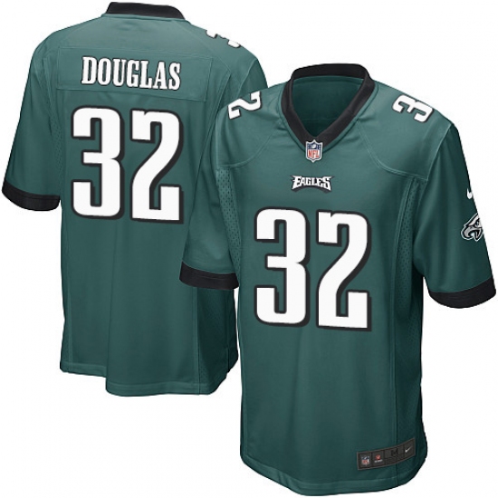 Men's Nike Philadelphia Eagles #32 Rasul Douglas Game Midnight Green Team Color NFL Jersey