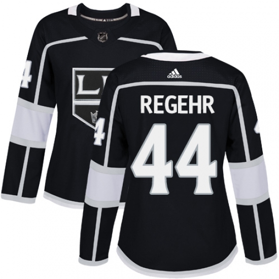 Women's Adidas Los Angeles Kings #44 Robyn Regehr Authentic Black Home NHL Jersey - Ujersey